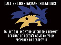 Isolationnisme libertarien