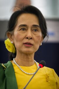 Aung San Suu Kyi en 2013